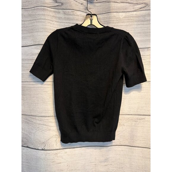 J.Crew Cashmere Blend Short Sleeve Sweater Size XS - Picture 3 of 4